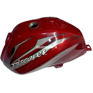 Ensons Petrol Tank for Bajaj Discover 125ST/ 100T (Red)