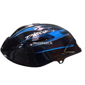 Ensons Petrol Tank for Bajaj Discover 135/ 125 Old Model (Black/Blue)