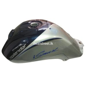 Ensons Petrol Tank for Hero Splendor iSmart BS3 (Silver/Blue)